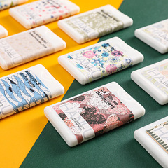 韓盧口袋香水高級淡香學生寢室宿舍男女清新小眾小樣卡片香水20ml