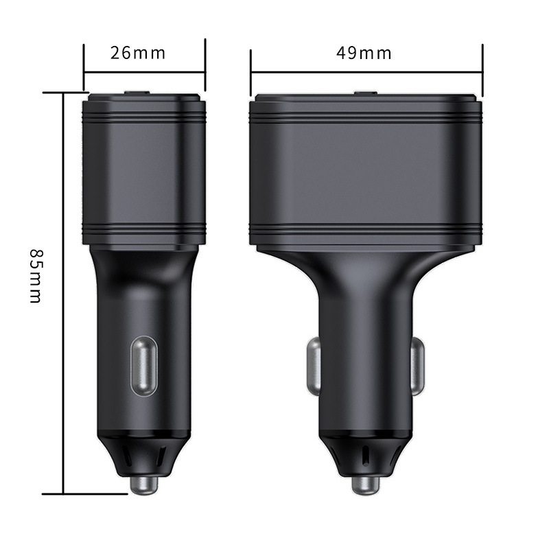 New Car-Mounted 4Gtk818 Gps Locator Cigarette Lighter Fast Charging Car Charging Accurate Positioning Plug in