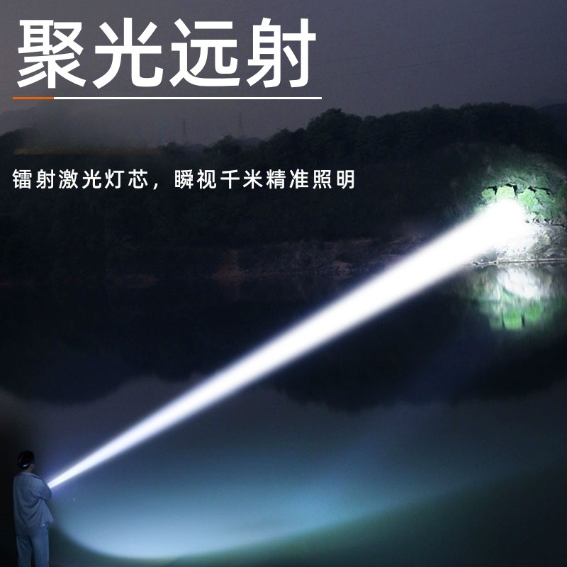 强光超亮迷你手电筒多功能小型便携式随身应急户外远射可帽夹夜钓