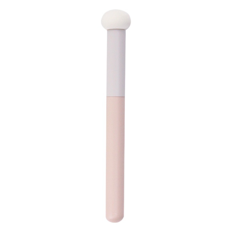 Transfronterizo pequeño cepillo corrector de pan al vapor que cubre las marcas de acné Círculos oscuros esponja seta cabeza floreciente cepillo de maquillaje CEJA en polvo cepillo en stock