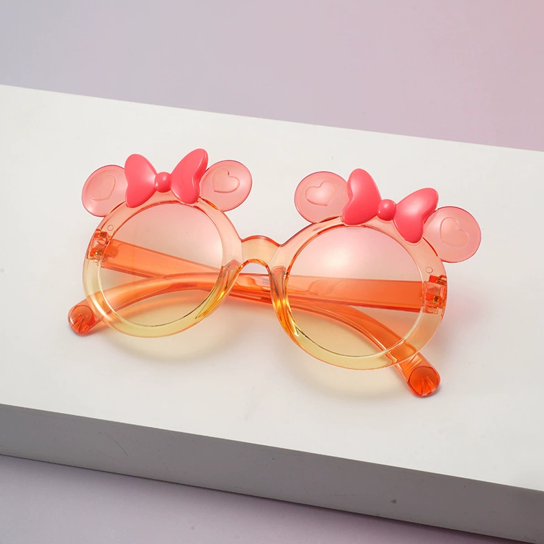 Children's sunglasses, cute glasses with bow