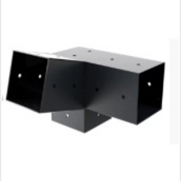 Kit de marco 3 - way inclinado techo marco bracket kit de soporte de techo recubierto en polvo marco de pared bracket 4inx 4in