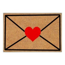 跨境热销情人节水晶绒地垫LOVE玄关耐脏易打理脚垫入户门装饰垫