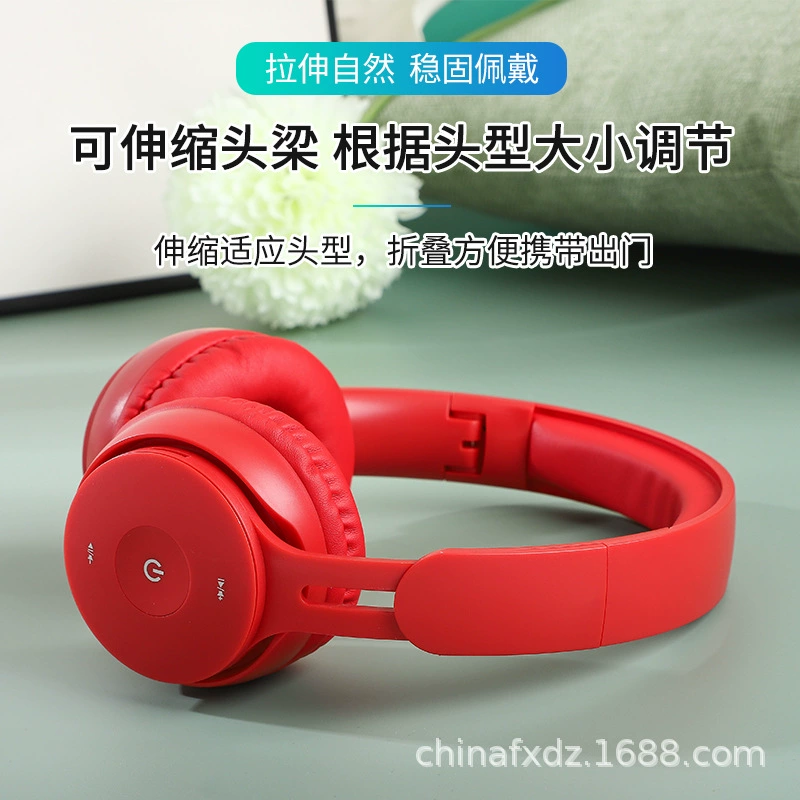 Популярные наушники с беспроводным Bluetooth, гарнитура с микрофоном для киберспорта и музыки, длительное время работы, универсальная для мобильного, лёгкая роскошь