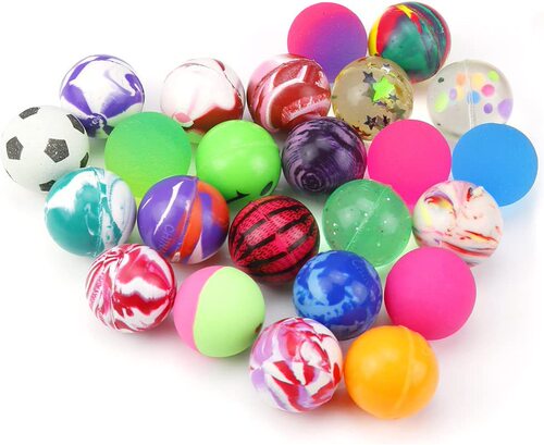 No. 32 mixed bouncy ball gashapon machine toy magic eyes watermelon rubber ball jumping ball Halloween bouncy ball