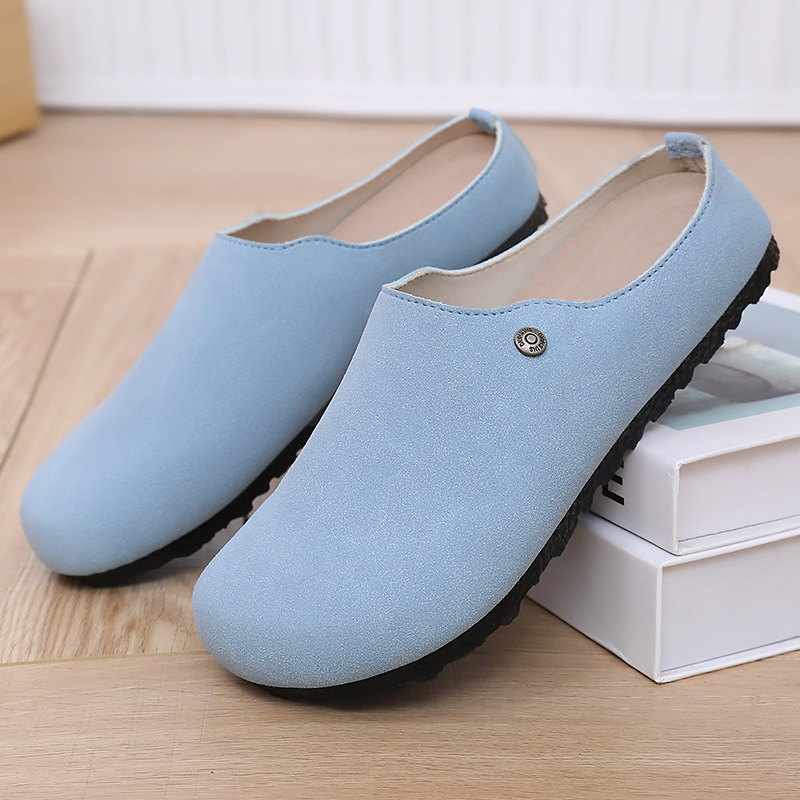 Pantuflas, ropa exterior de mujer, verano, nuevos zapatos Birkenstock transfronterizos, medias zapatillas ligeras, niños, todo fósforo al por mayor