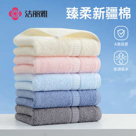 洁丽雅6717 纯棉舒适柔软吸水毛巾刺绣logo礼品批发 洁丽雅毛巾