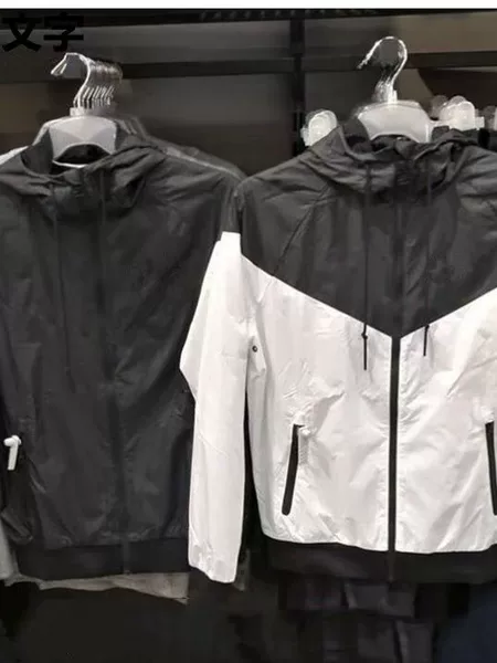 Cross-border Sports Windbreaker Men's and Women's Spring and Autumn Thin Jacket Breathable Jacket Outdoor Hooded Casual Sun Protection Clothing Main for Foreign Trade