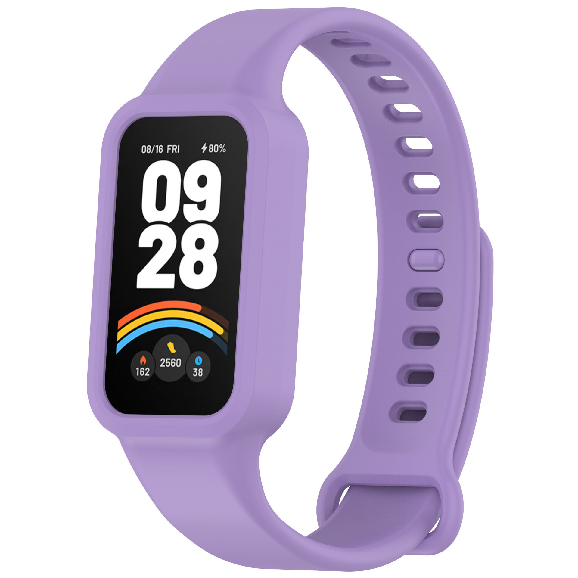 Aplicable a la pulsera Xiaomi 9Active, pulsera de arroz rojo universal, 3 correa de reloj Xiaomi Band9Active silicona integrada