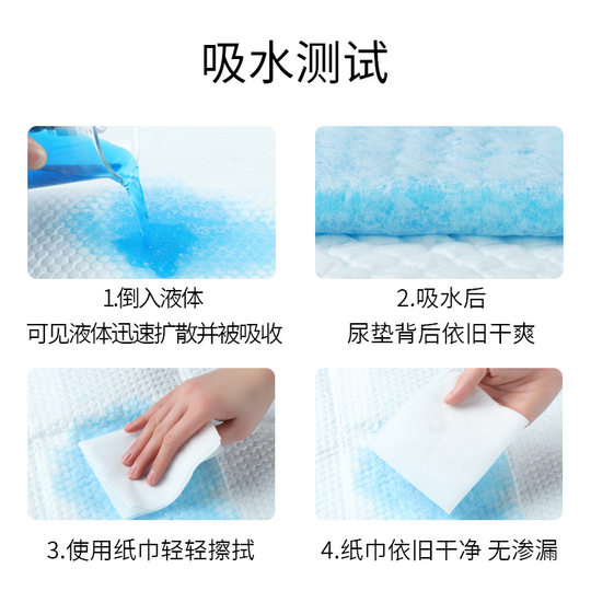 Factory disposable newborn diaper baby diaper pad export Amazon high absorbent diaper care pad