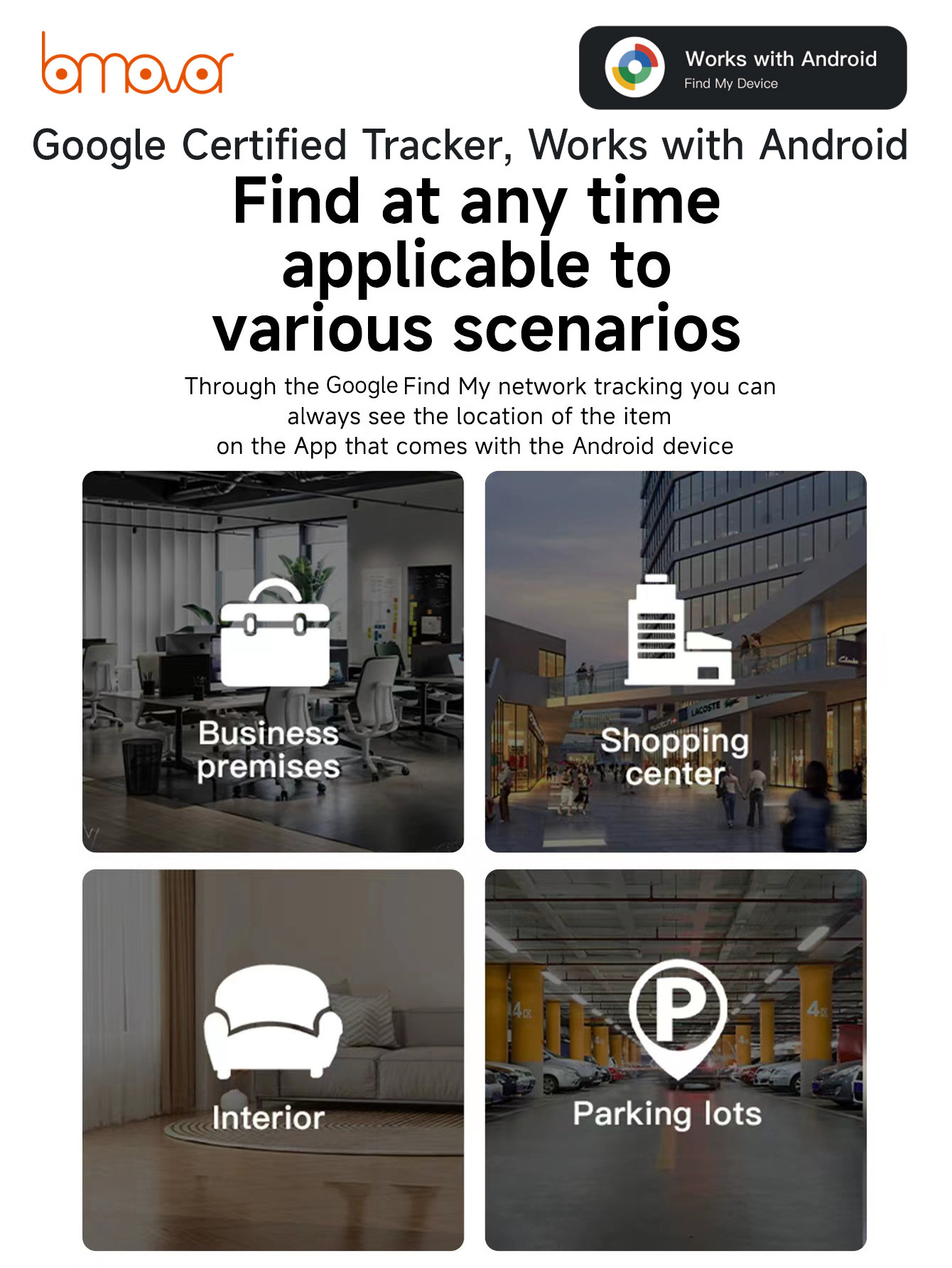 Card Anti-Lost Device Locator Google Find Wireless Charging Only Supports Overseas Version Android Source Factory_voghion.com
