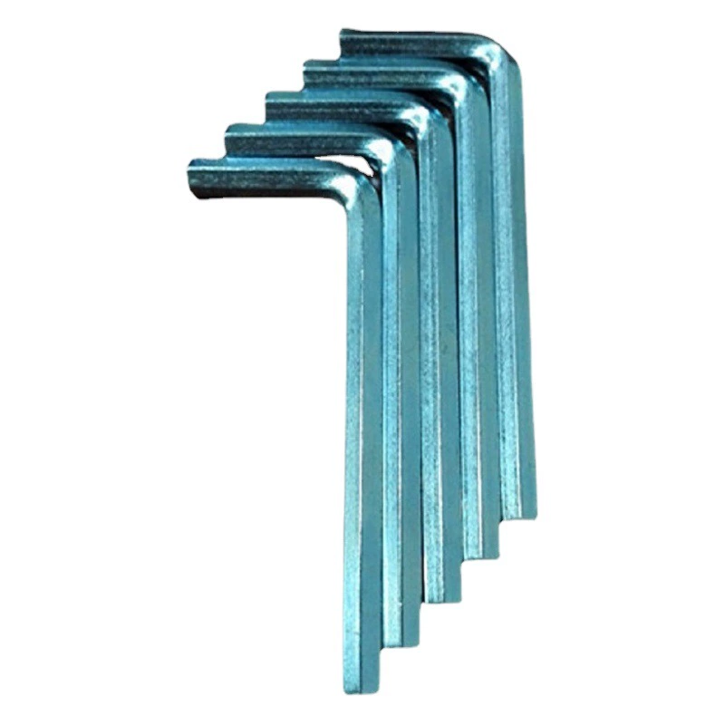 Производители производят и продают шестигранный ключ L-типа из закаленной и высокоуглеродистой стали H4 * 21*57 (внешнее количество)
