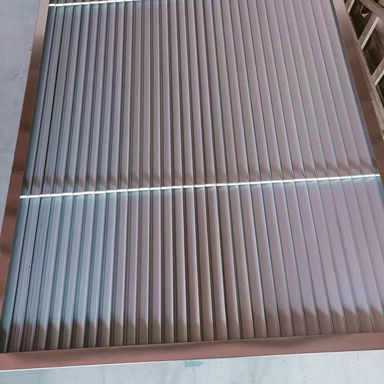 铝合金挡水板W型沟槽空调机组挡水板 不锈钢挡水器