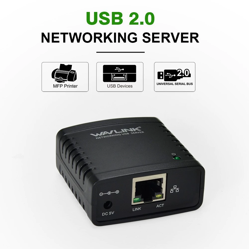 WL-NU72P11 многофункциональный сервер USB-печати, разделитель нескольких компьютеров, один принтер, строка B