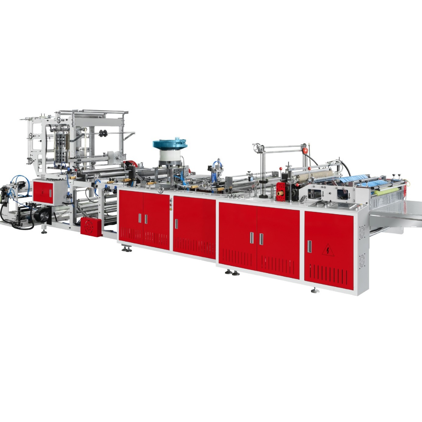 PE拉链袋制袋机 自动上拉头制袋机 自封袋塑料制袋机