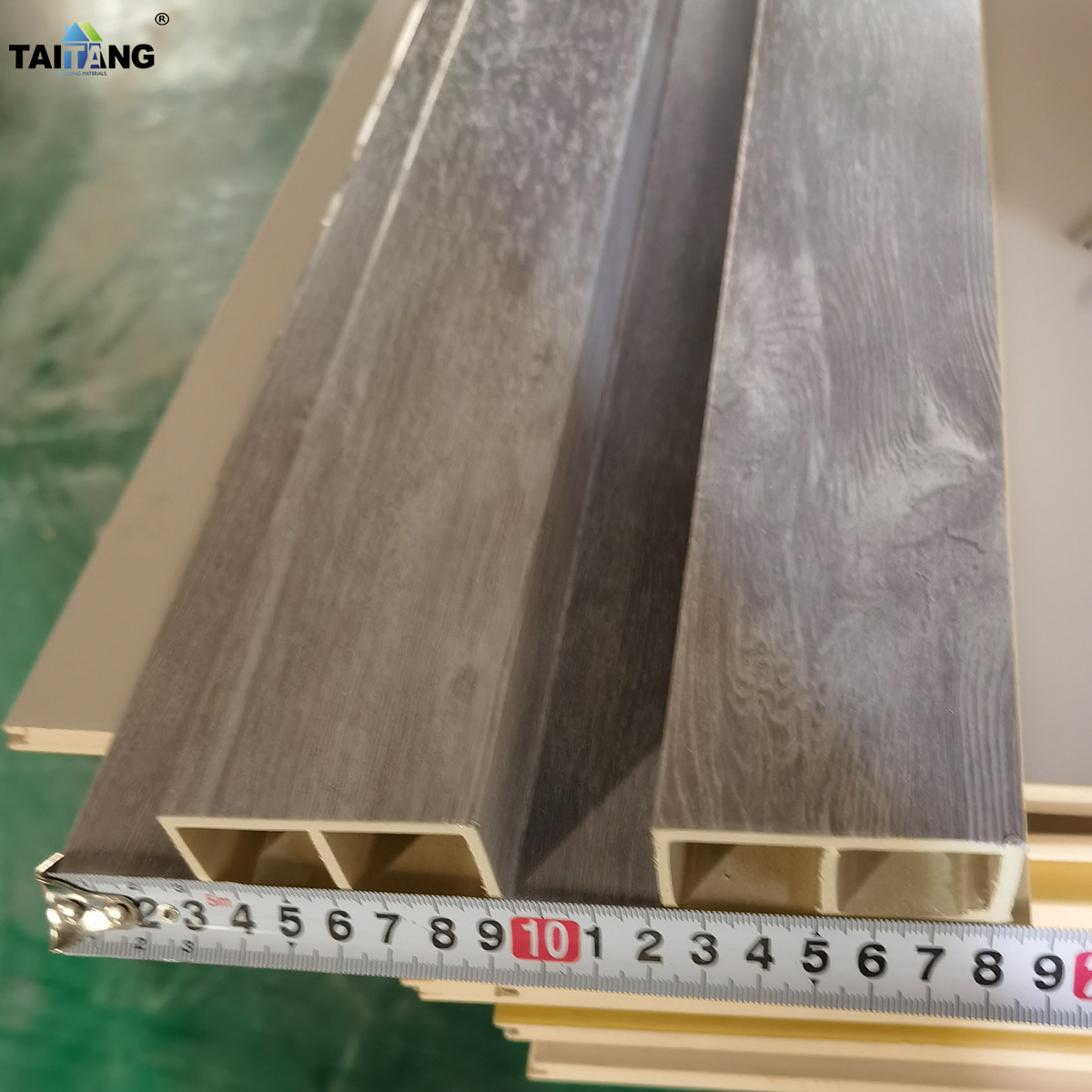 Rejilla de madera ecológica Gran Muralla Tablero decorativo de techo de pared 159WPC Tablero de pared pequeño 150