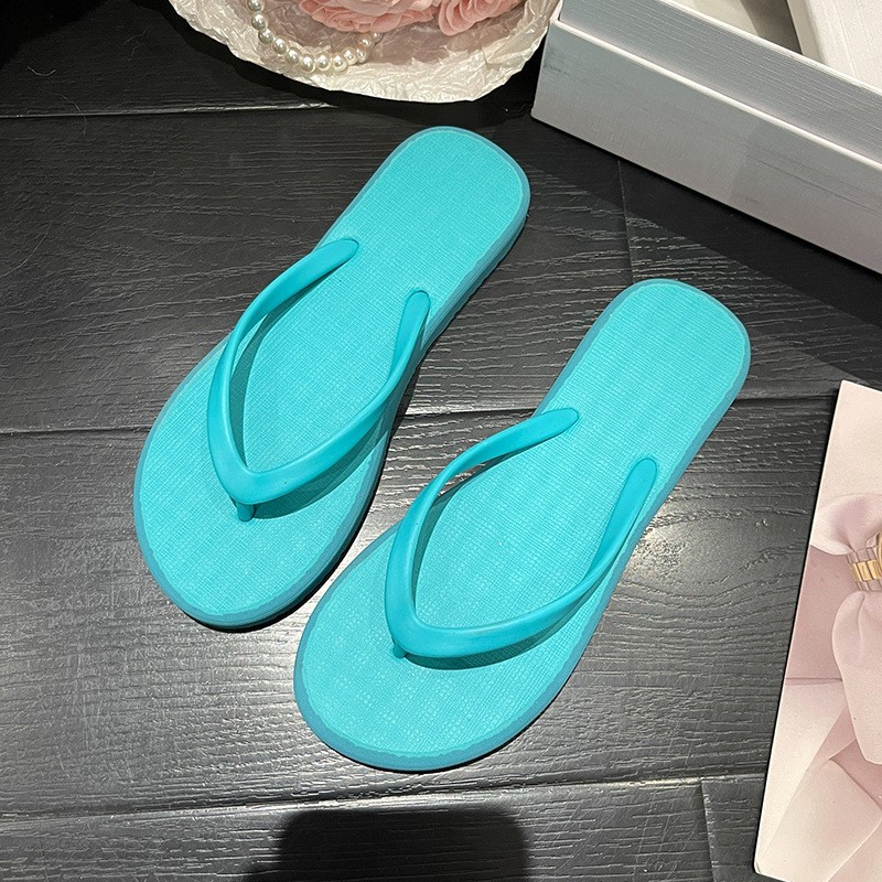 Chanclas simples de gama alta para mujer verano 2023 nuevas celebridades populares de Internet chanclas al aire libre zapatillas antideslizantes