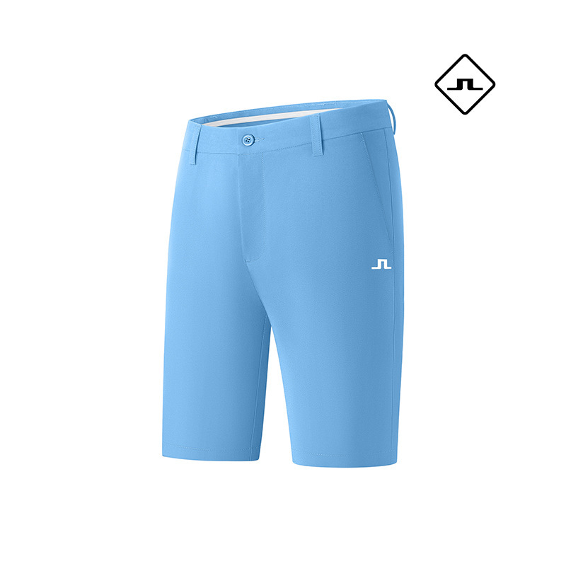 【Cross-Border】J Summer Golf Shorts for Men Woven Stretch Golf Sports Pants # 2401