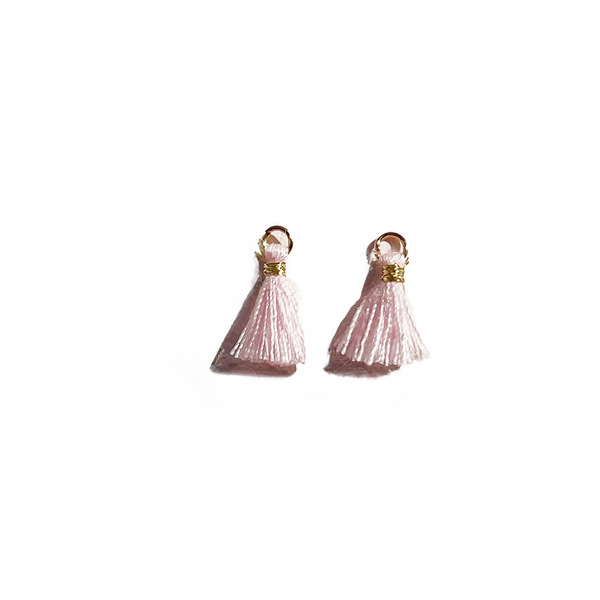 Earrings with tassels
