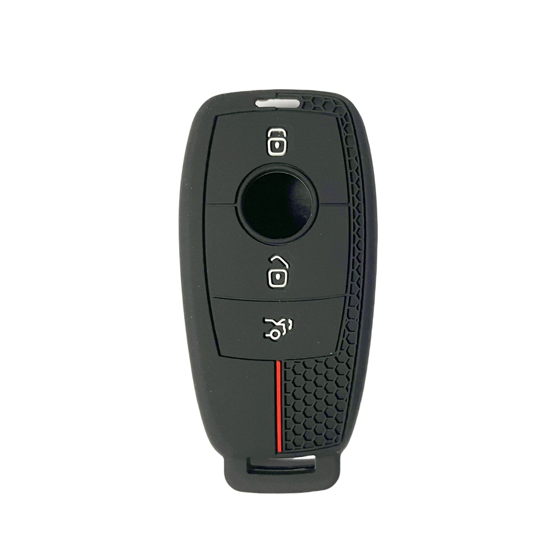 Suitable for Mercedes-Benz key cover new E-class E200 E300L C- class C260L S-class car key case buckle honeycomb
