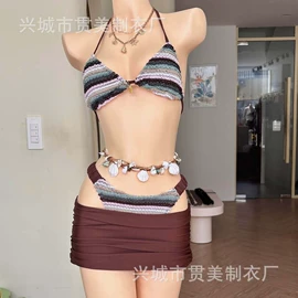 比基尼;连体泳衣;三件套泳装