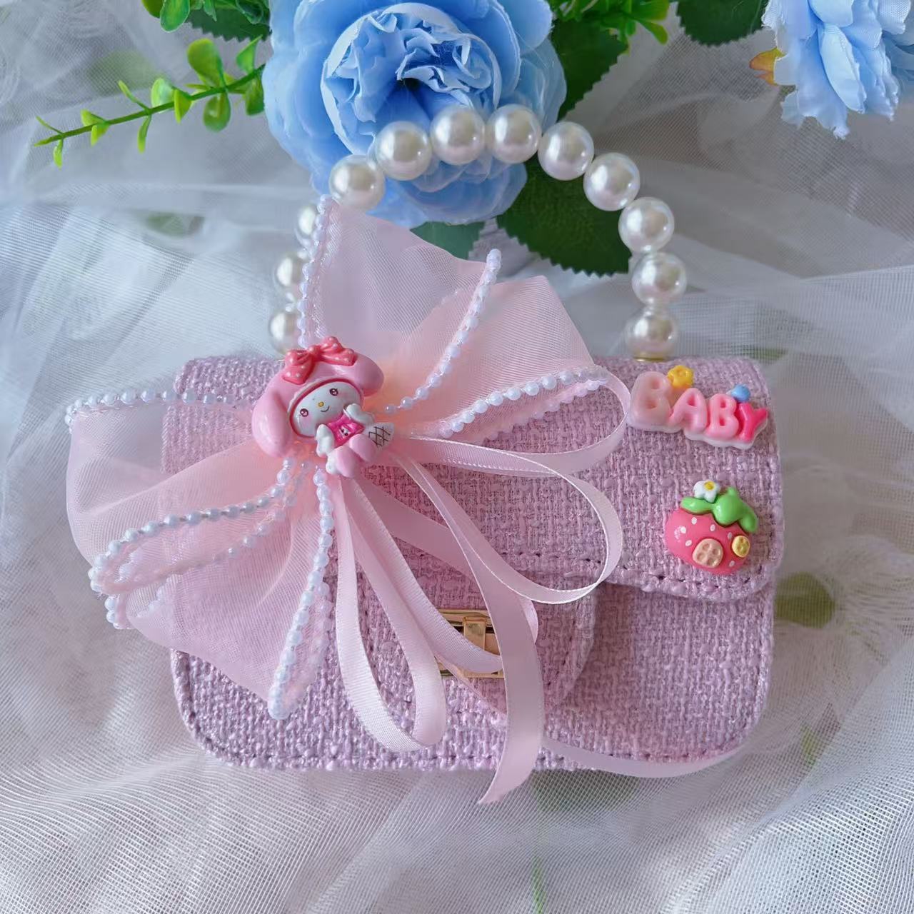 Niños bolso de hombro niñas nuevo Kulomi jade cane bolso de perro flash de moda lindos bolso de mochila