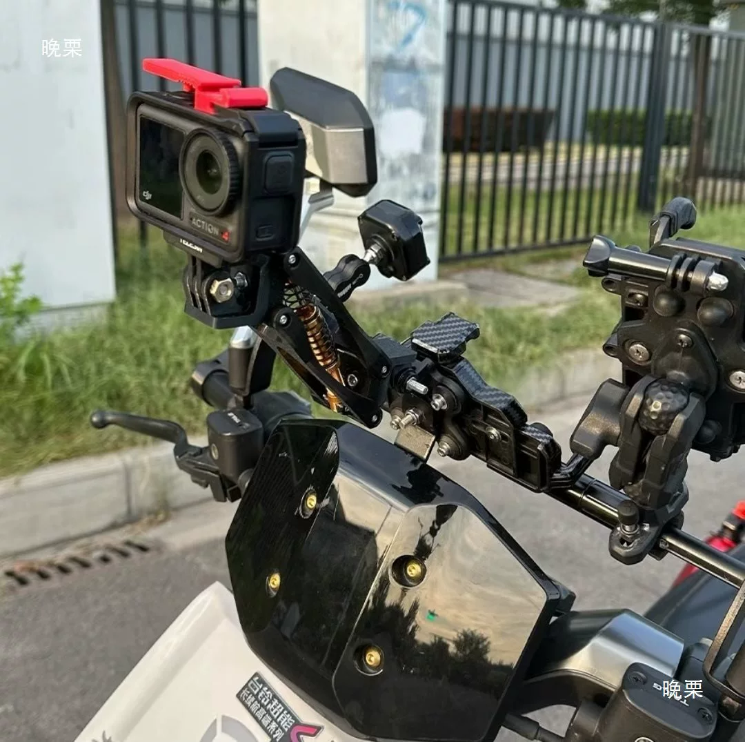 Штанга-амортизатор для мобильной камеры Aciton5pro 360X4 Go13, держатель гасителей удара, велосипед.