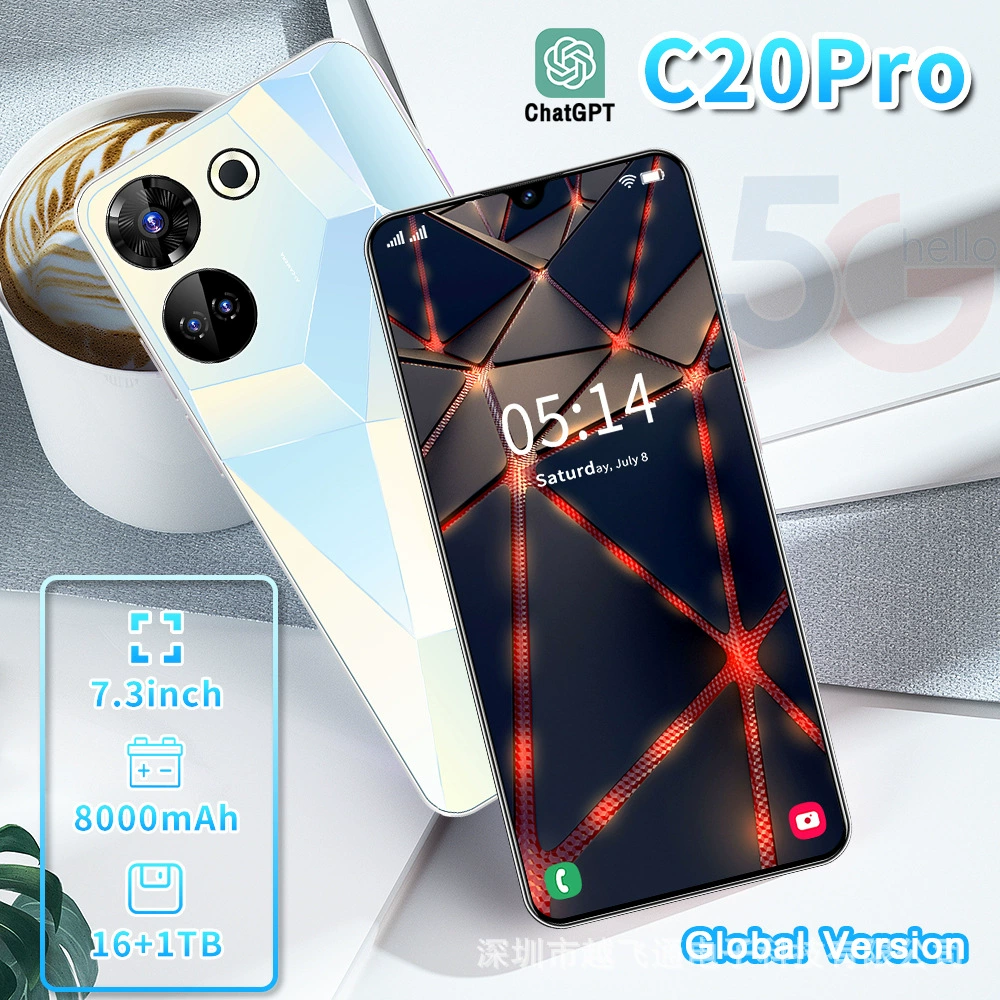 Умный мобильный телефон, C20, (поставка через границу), Android, оптовая торговля