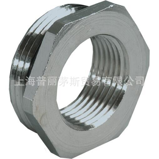 AGRO PG29 转 PG21 六角 黄铜镀镍缩减接头 3529.21 35系列