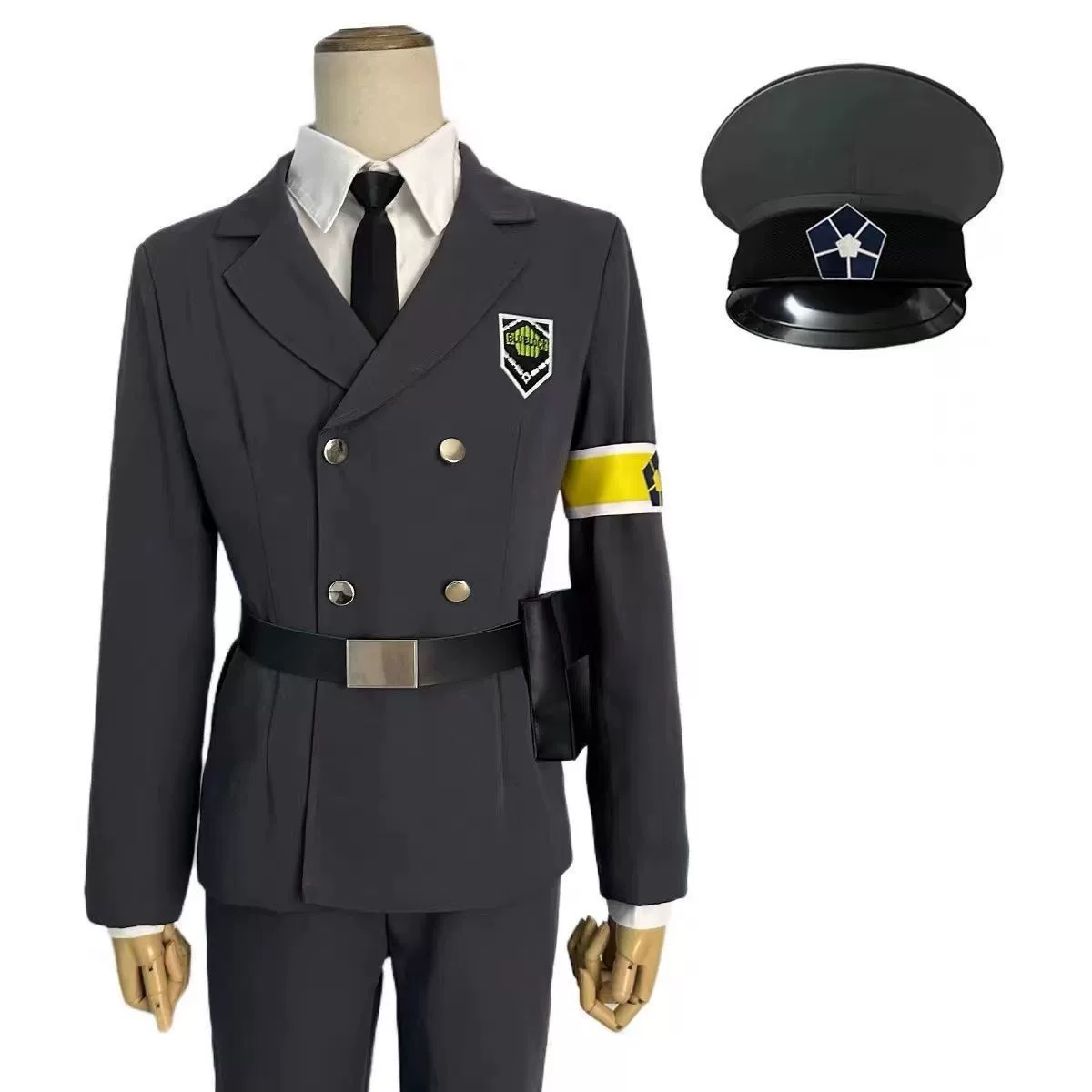 Синий тюремный костюм «Собственная идеология» — костюм охранника Lin Fengle Qianche, косплейный костюм