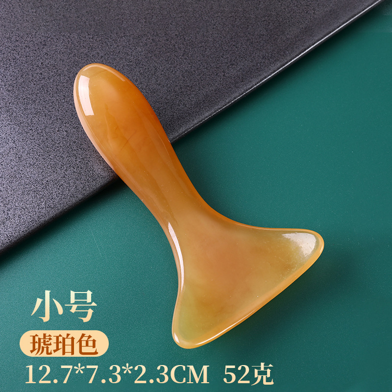 masaje de pala, cuchilla, cuchilla, estriado cervical, masajeador de columna cervical para dragar los meridianos del hombro, empuje abierto, placa de arco de barra de tendón espalda