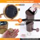 Cross-border diamond copper kettle solar lamp outdoor garden lamp plug-in landscape iron hollow kettle shower lamp
