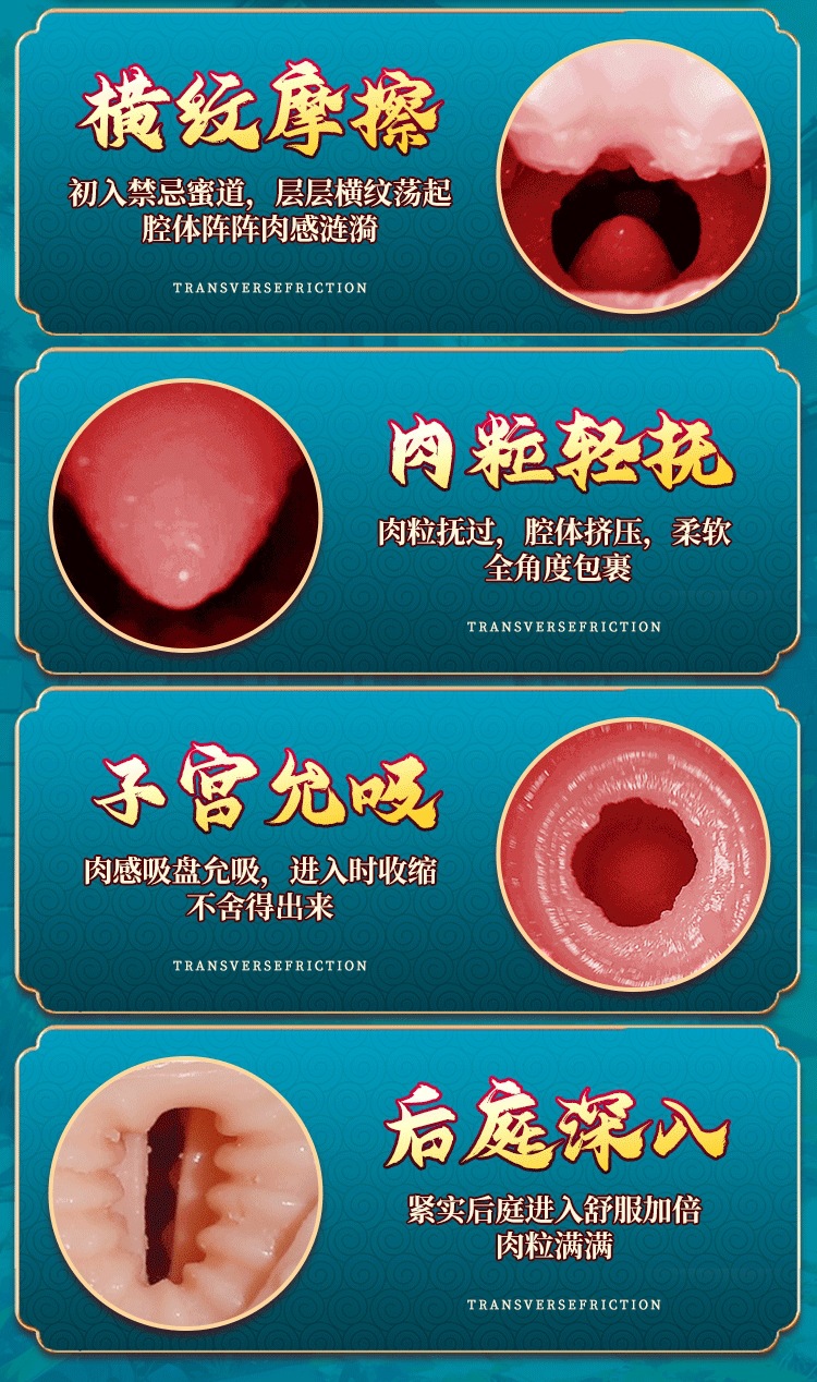 Half-Body TPE Masturbation Cup with Vaginal and Buttocks Inverted Mold, Manual Adult Toy — detail image 10