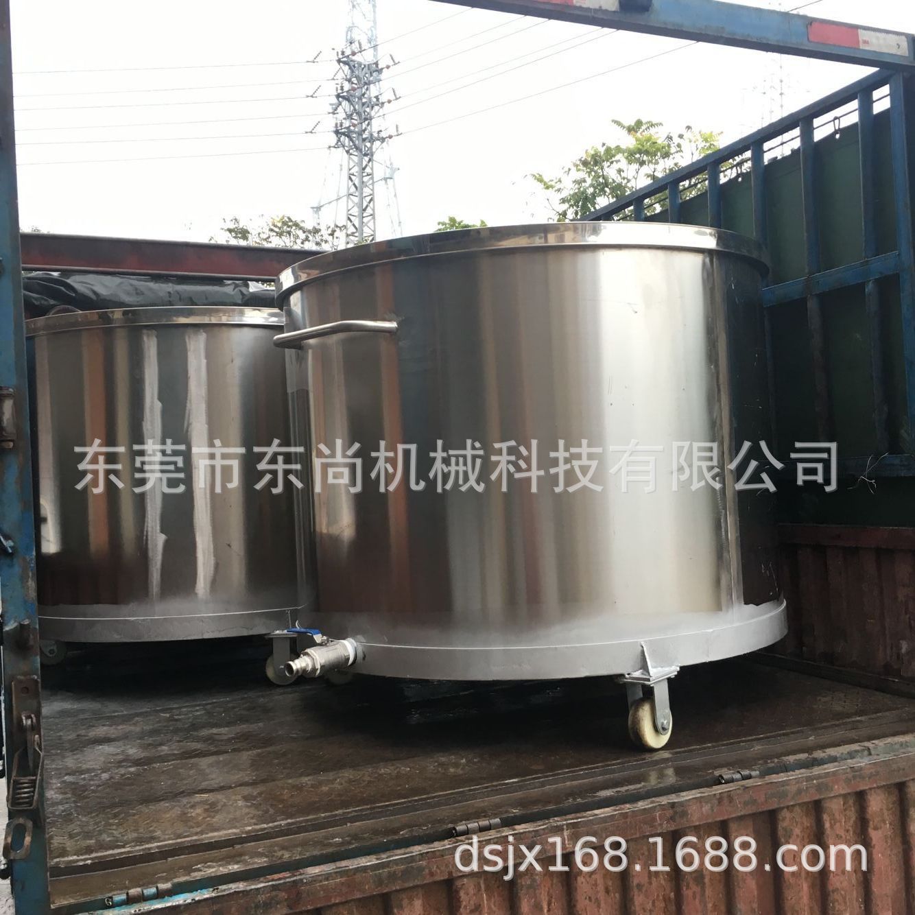 厂家出售不锈钢移动拉缸 东莞304不锈钢敞口拉缸