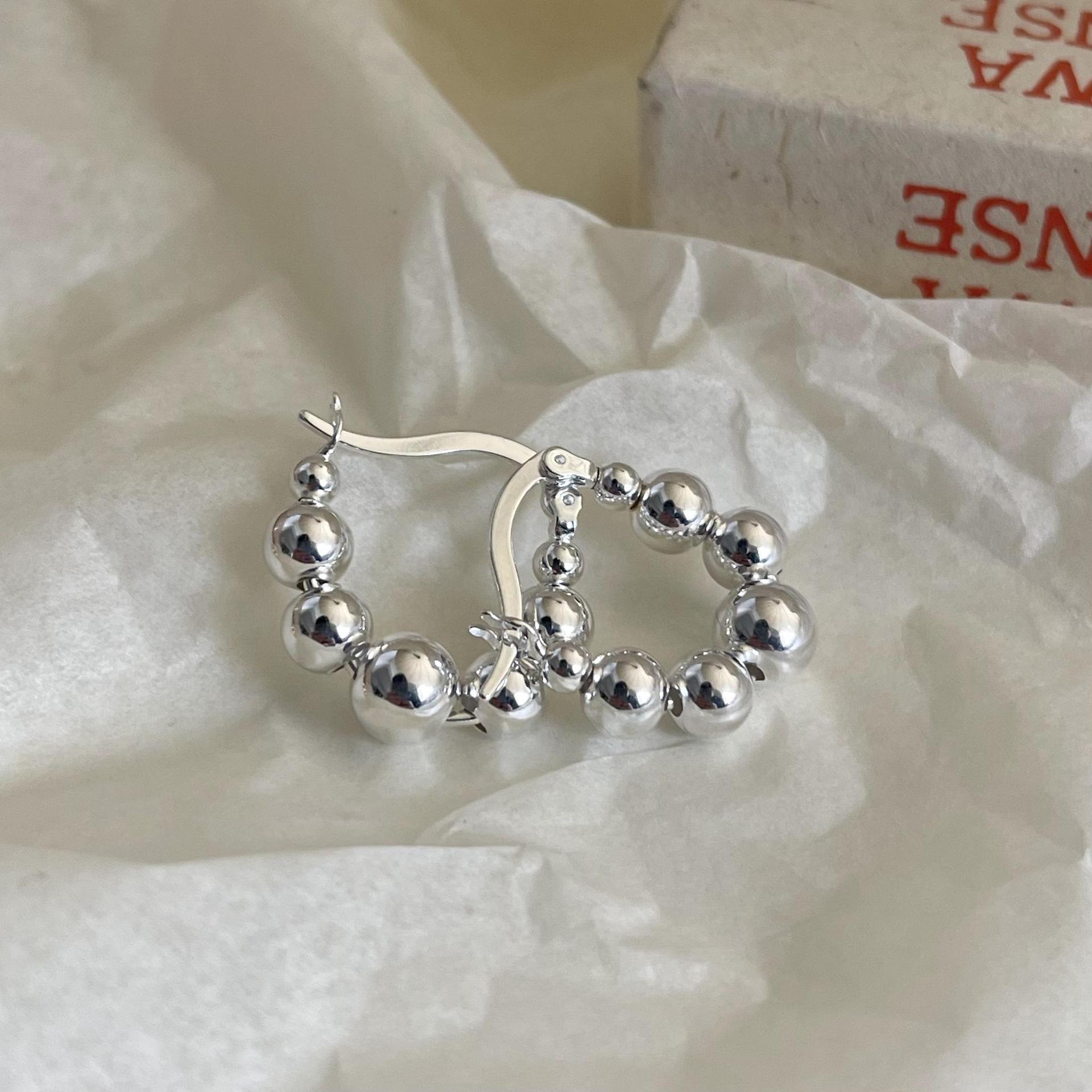 1 Pair Quantity 1 Pair 925 Sterling Silver Water Droplets Earrings