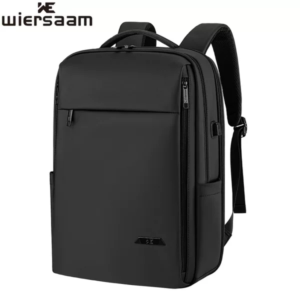 New Men's Lightweight Business Waterproof Backpack, Large-Capacity Business Travel Backpack, Multi-Functional Password-Protected Anti-Theft Computer Bag