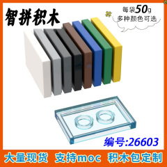 【50g】兼容乐高积木26603小颗粒拼插科教MOC零配件散件2X3光面板