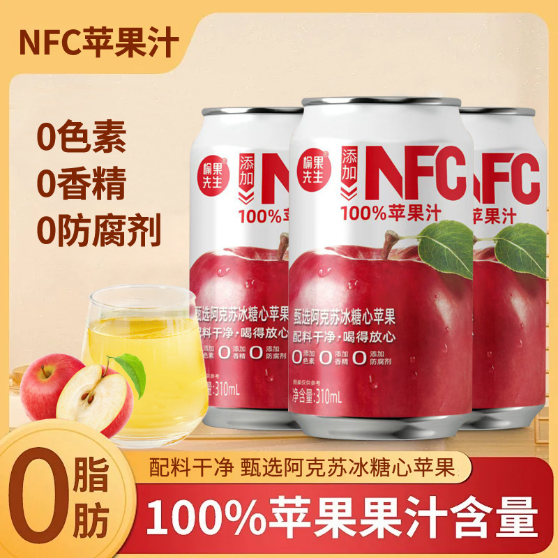 【グッドチョイス】NFCリンゴジュース フルボックス すっきり爽やかジュースドリンク 310ml その他|undefined