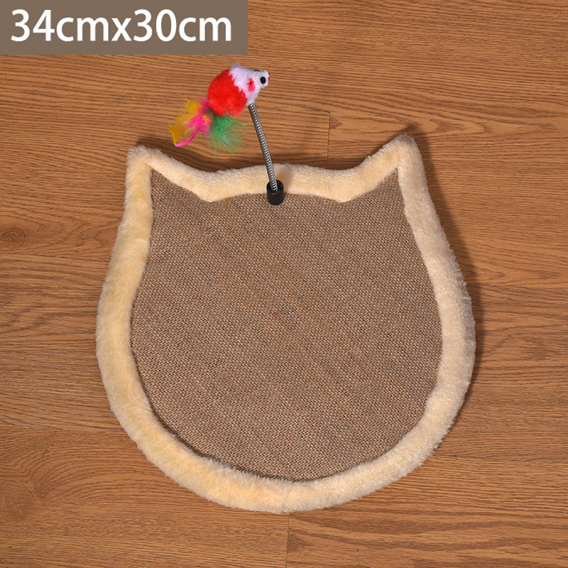 고양이 머리 긁는 패드 + 마우스