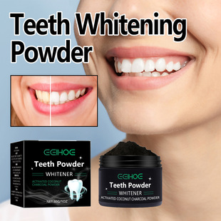 Eelhoe Teeth Whitening Tooth Powder Oral Cleansing Care Improves Yellow Teeth and Stains Fresh Breath Whitening Tooth Powder