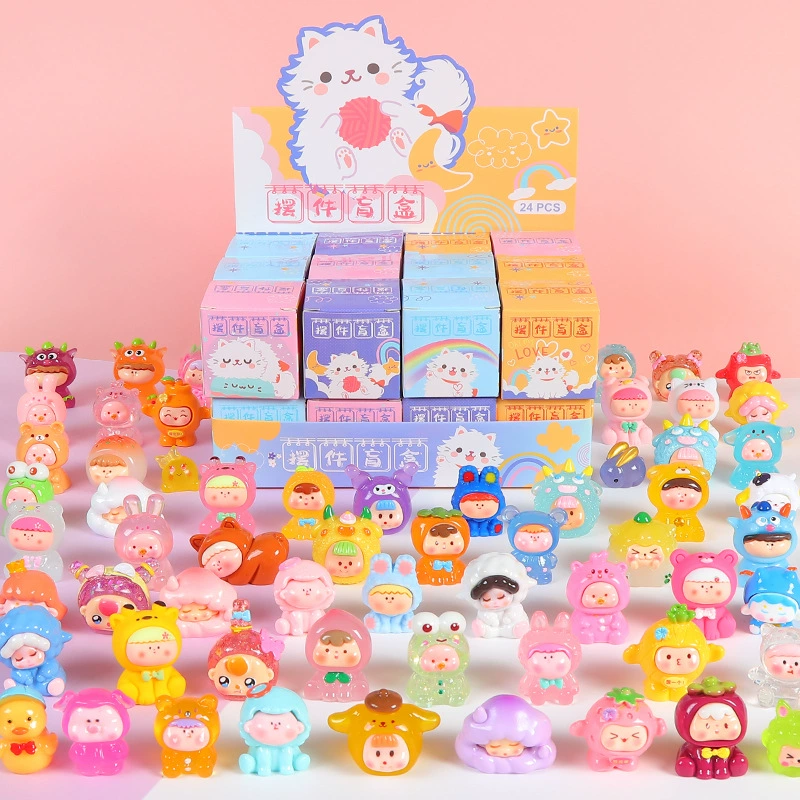 Tide Play Blind Box Разборка музыки стерео смола аксессуары