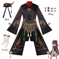 GenshinConcertHuTaoCosplayCostumeAnimeGameWangshengTangHuTangMainCosplaySet