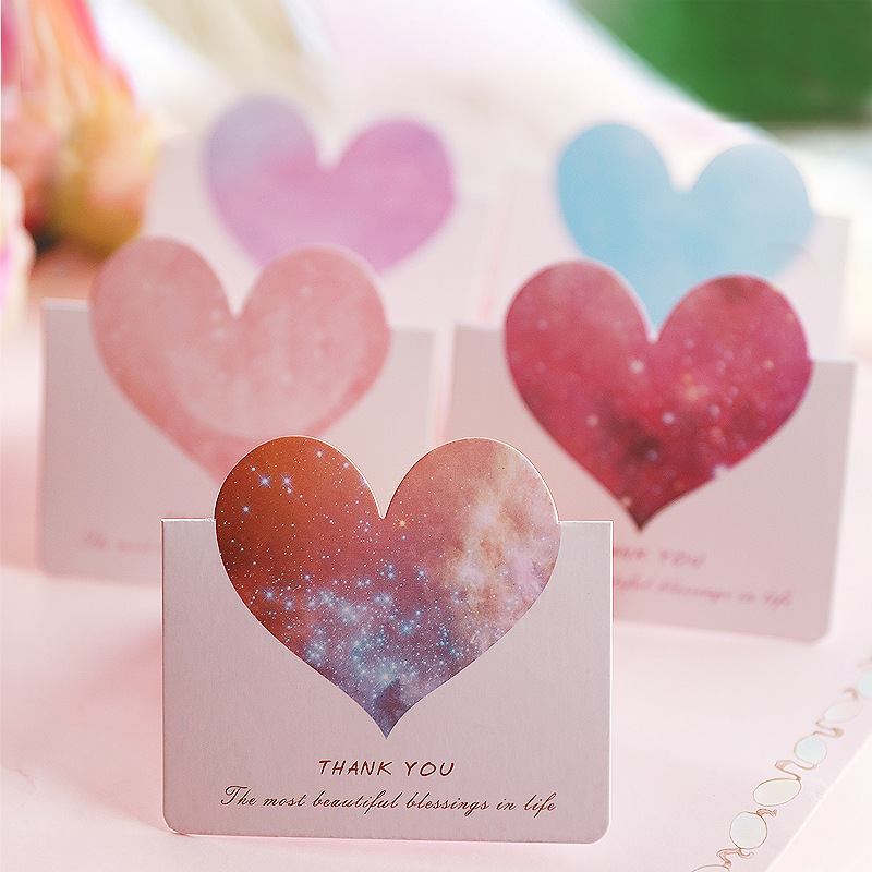 Cross-border source ins Wind small fresh after-sales card flower shop teacher's day Tanabata small greeting card Amazon thank you card