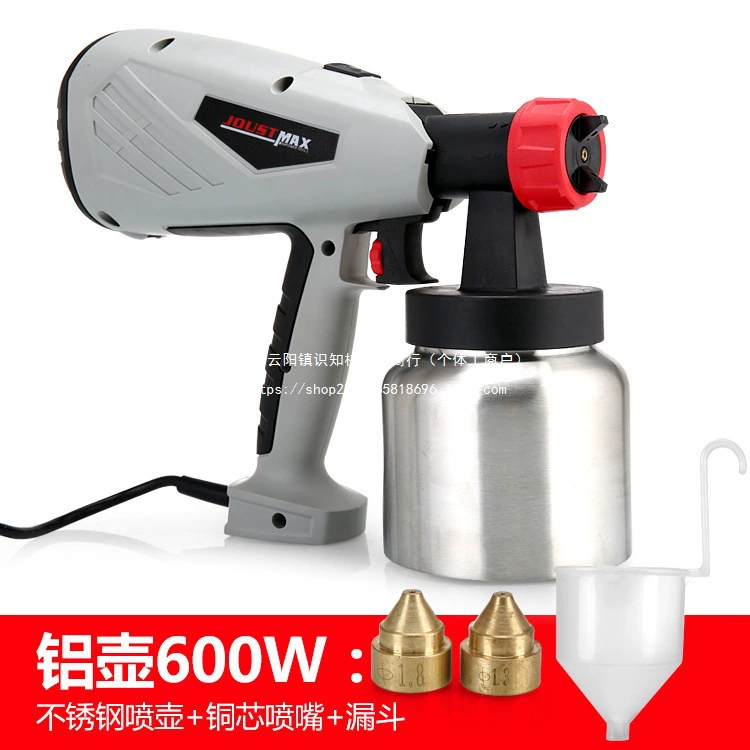 Съемный электрический пистолет-распылитель высокого давления, насадка, регулируемый тип распылительной машины, контроль расхода, пистолет-распылитель для латексной краски