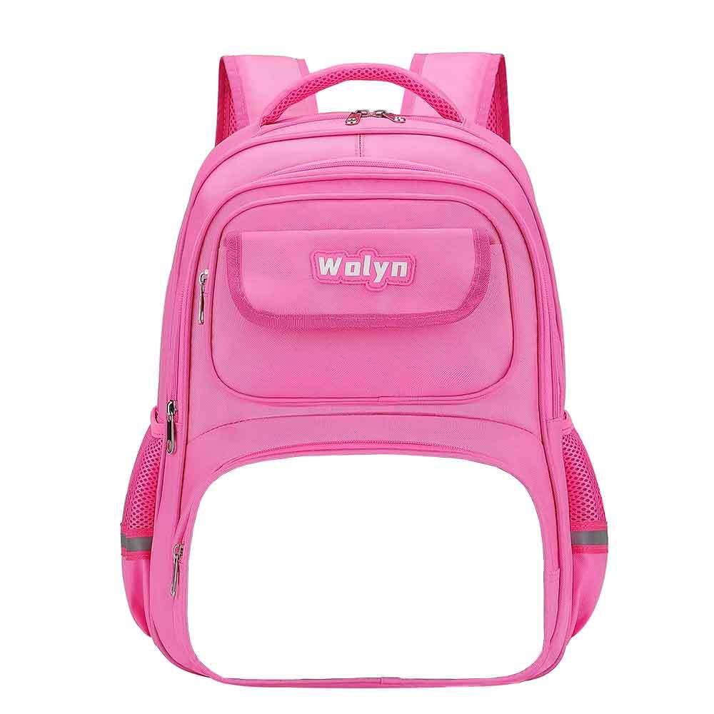 [울린 3겹가방-핑크대] 41cm