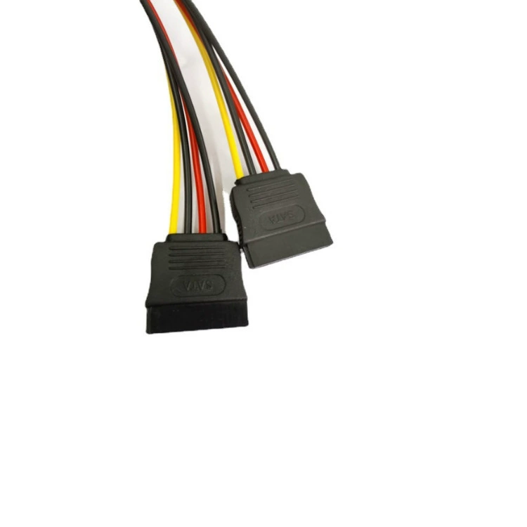 Заводская прямая продажа SATA 1.2-поле питания, один разъем 15P общий последовательный порт к двум SATA кабелям
