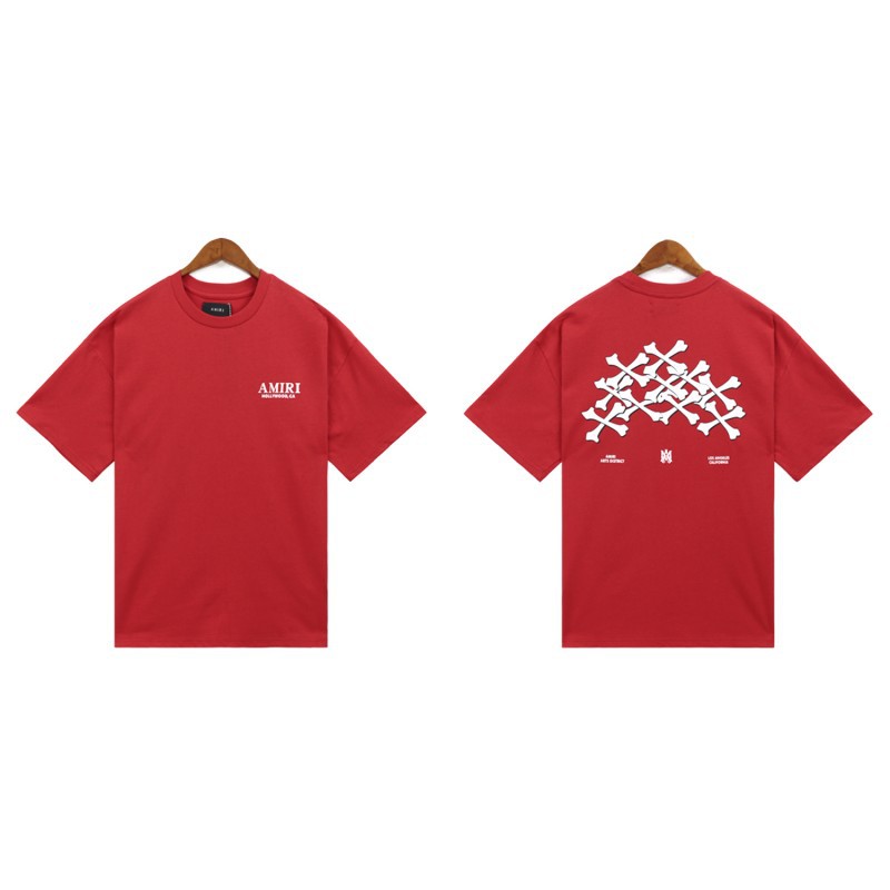 Am24 nuevo logo camiseta de manga corta número 22 lavado retro pareja tendencia deportes 5 puntos pantalones cortos traje 1ri