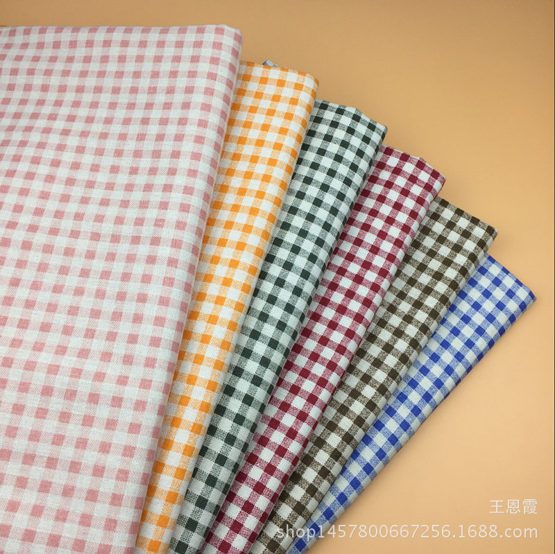 Professional Printing and Dyeing Linen Fabrics Wholesale Linen Printed Linen Fabrics. Craft Fabrics Plaid Fabrics
