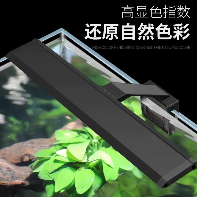 Fish Tank Light Светодиодный Свет Энергосберегающее освещение аквариум брызгозащищенный свет резервуара для воды Супер яркий небольшой Ландшафтный кронштейн небольшой зажим