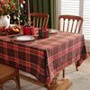 Lexuan Xiu Christmas New Tablecloth wholesale INS Wind Hotel Wedding Birthday Fang Fang Fang Red Tablecloth Manufacturer